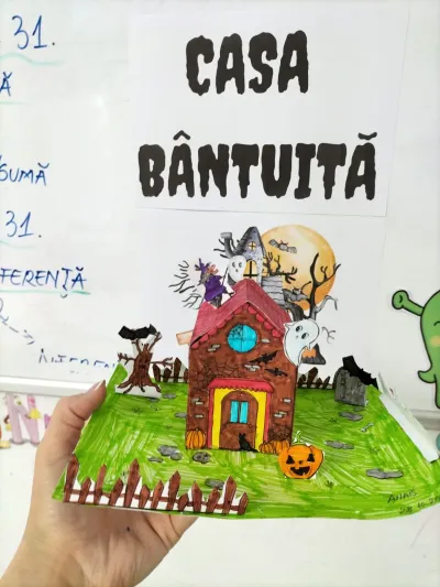 Autumn holidays: educational activities and Halloween preparations — photo 16
