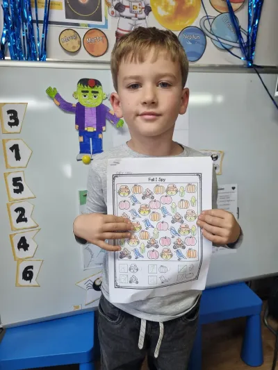 Autumn holidays: educational activities and Halloween preparations — photo 33