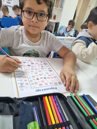 Autumn holidays: educational activities and Halloween preparations — photo 44