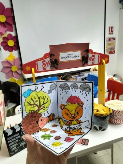 Autumn holidays: educational activities and Halloween preparations — photo 50