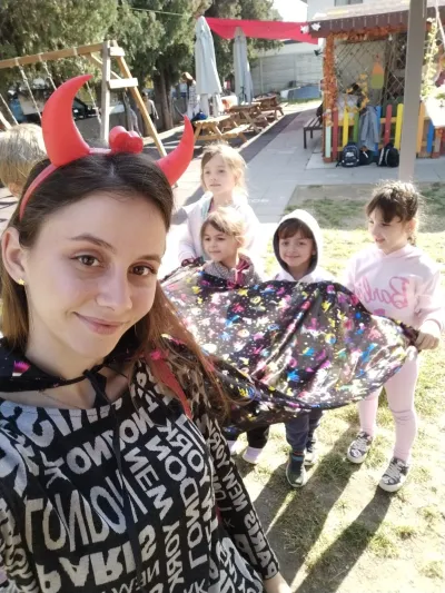 Autumn holidays: educational activities and Halloween preparations — photo 56