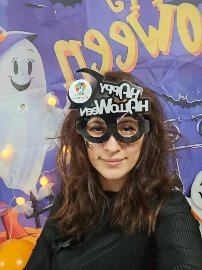 The Halloween party: a costume parade and the witch's house — photo 23