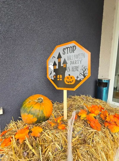 The Halloween party: a costume parade and the witch's house — photo 41